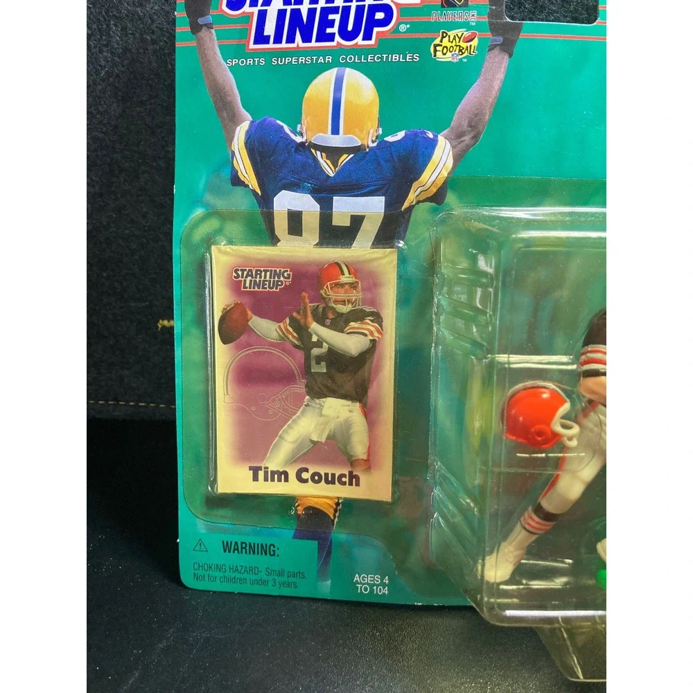 Hasbro Starting Lineup 2000 Tim Couch Cleveland Browns NFL Figure with Card NEW